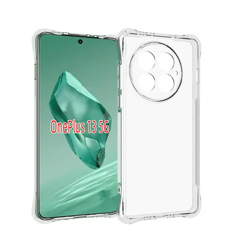 For OnePlus 13 5G High Quality HD Clear TPU Soft Case,Anti-Shock TPU Case For OnePlus13