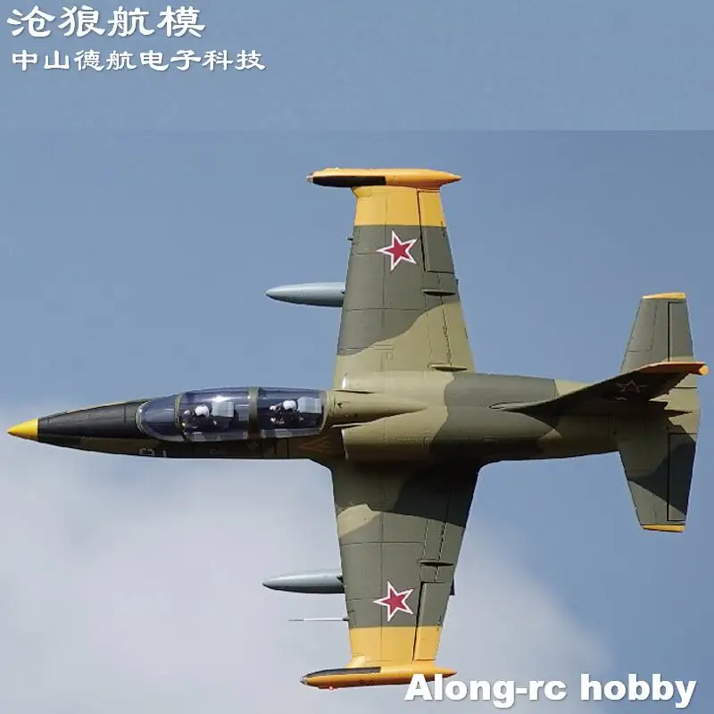 Freewing nouveau avion à réaction électrique RC 80 80mm EDF camouflage russie L-39C avion RC 6s PNP ou kit + s train d'atterrissage rétractable avion à réaction