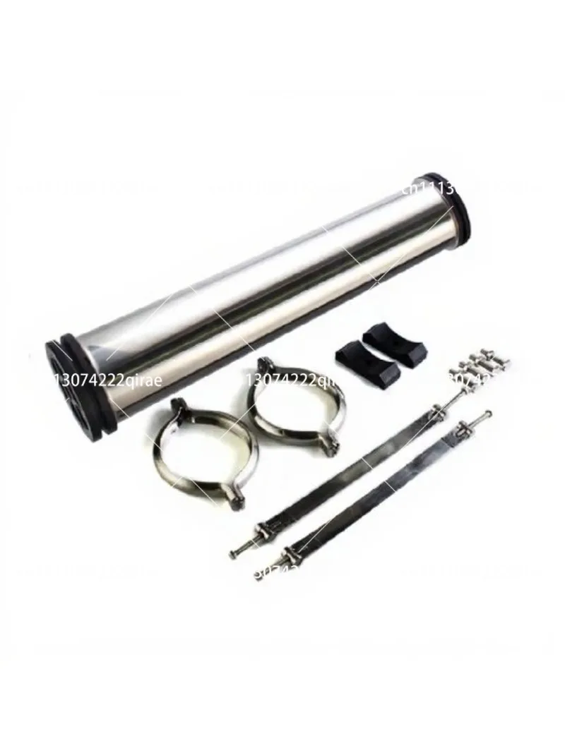 4-inch RO membrane shell Stainless steel shell Sanitary grade reverse osmosis equipment 4040 universal end cover
