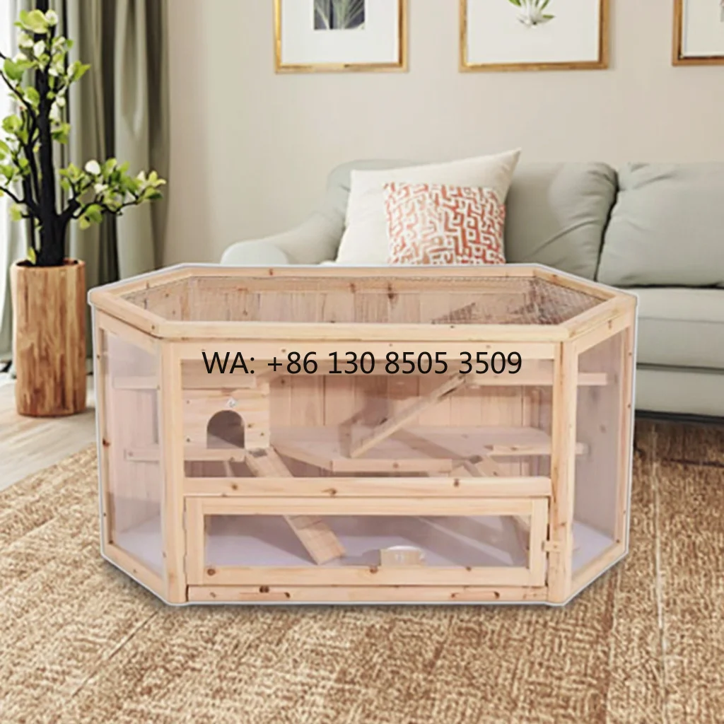 

Easy Clean SDHC001 Hamster Cage with Toys Pet Houses & Furniture for Guinea Pigs