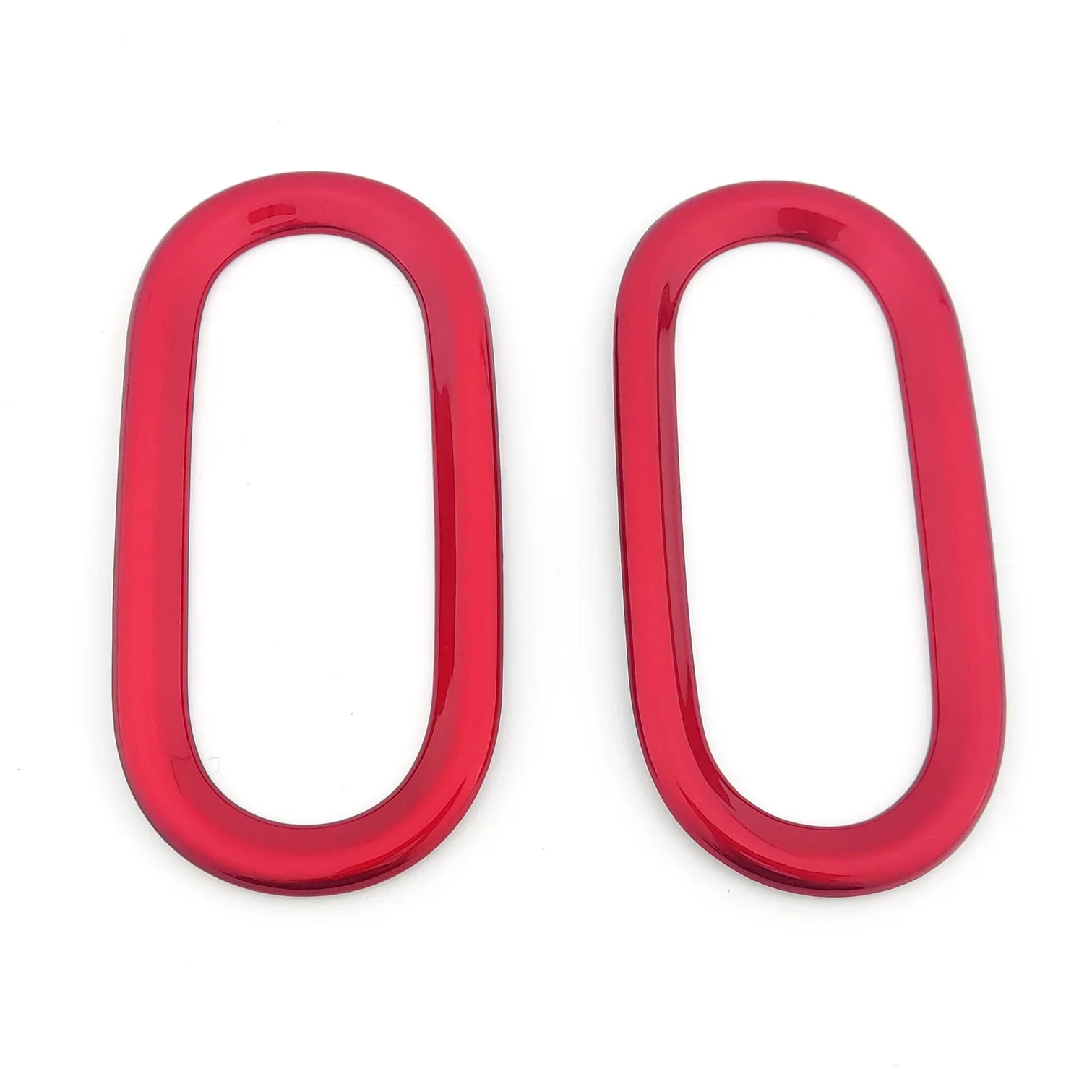 

For Kia Morning Picanto 2021-2023 Red Interior Dashboard Both Side Air Conditioning Vent Trim Frame Cover