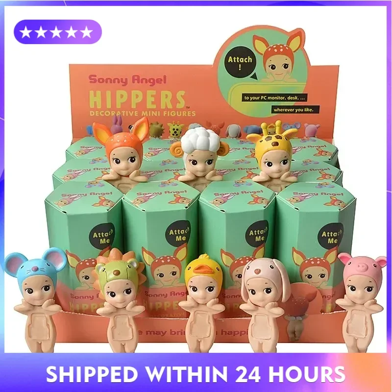 

Sonny Angel Animal Series Blind Box Cute Cat Figure Kawaii Anime Collectible Doll Gift for Kids Christmas Birthday Party