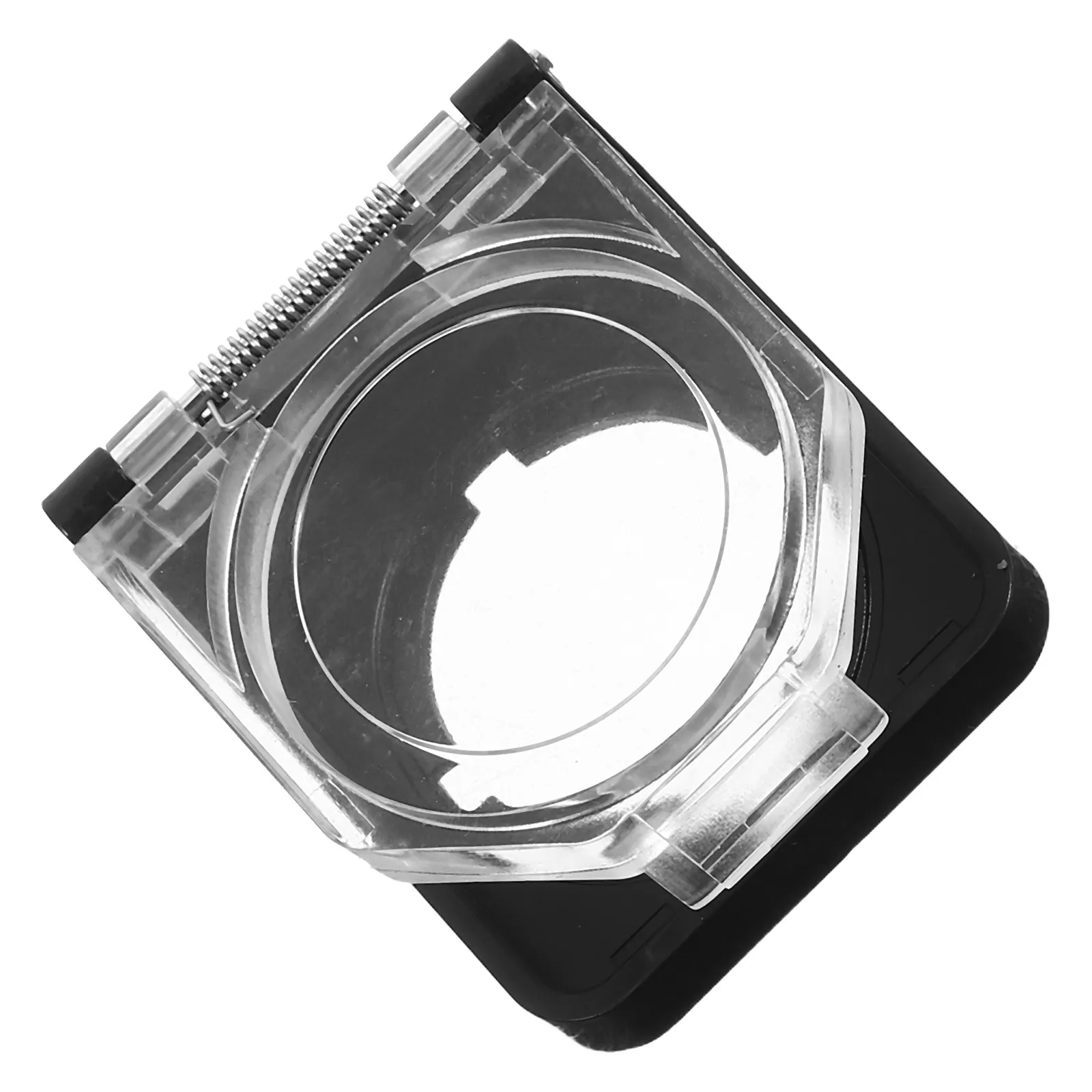 Transparent Plastic Power Switch Protective Cover Spring Loaded Button Cap for Computer Industrial Use Outdoor Socket Cover