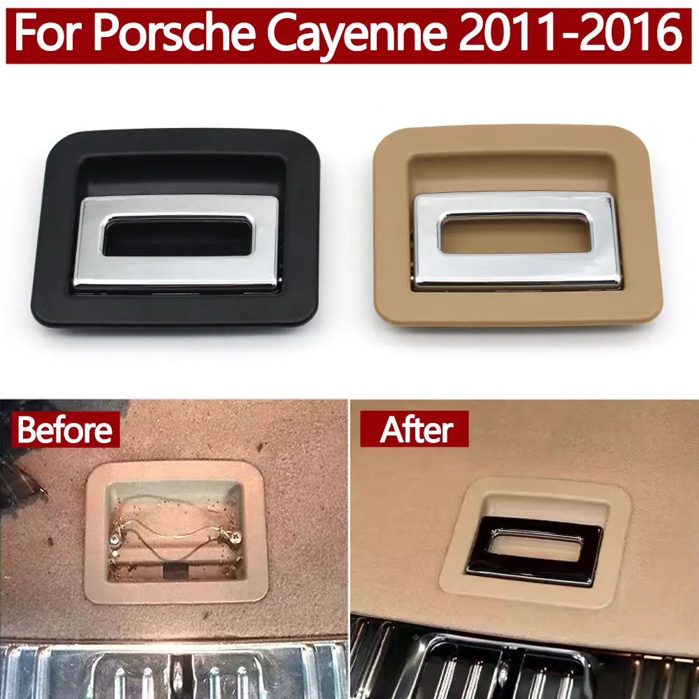 

Car Accessories Rear Trunk Floor Handle Cover Carpet Handle For Porsche Cayenne 2011-2016 958551115001E0 958551115004H6