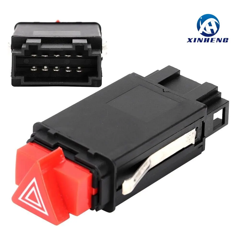 

New Car Hazard Warning Light Emergency Switch Button For Audi A3 8L1 1996-2003 OE# 8L0941509L