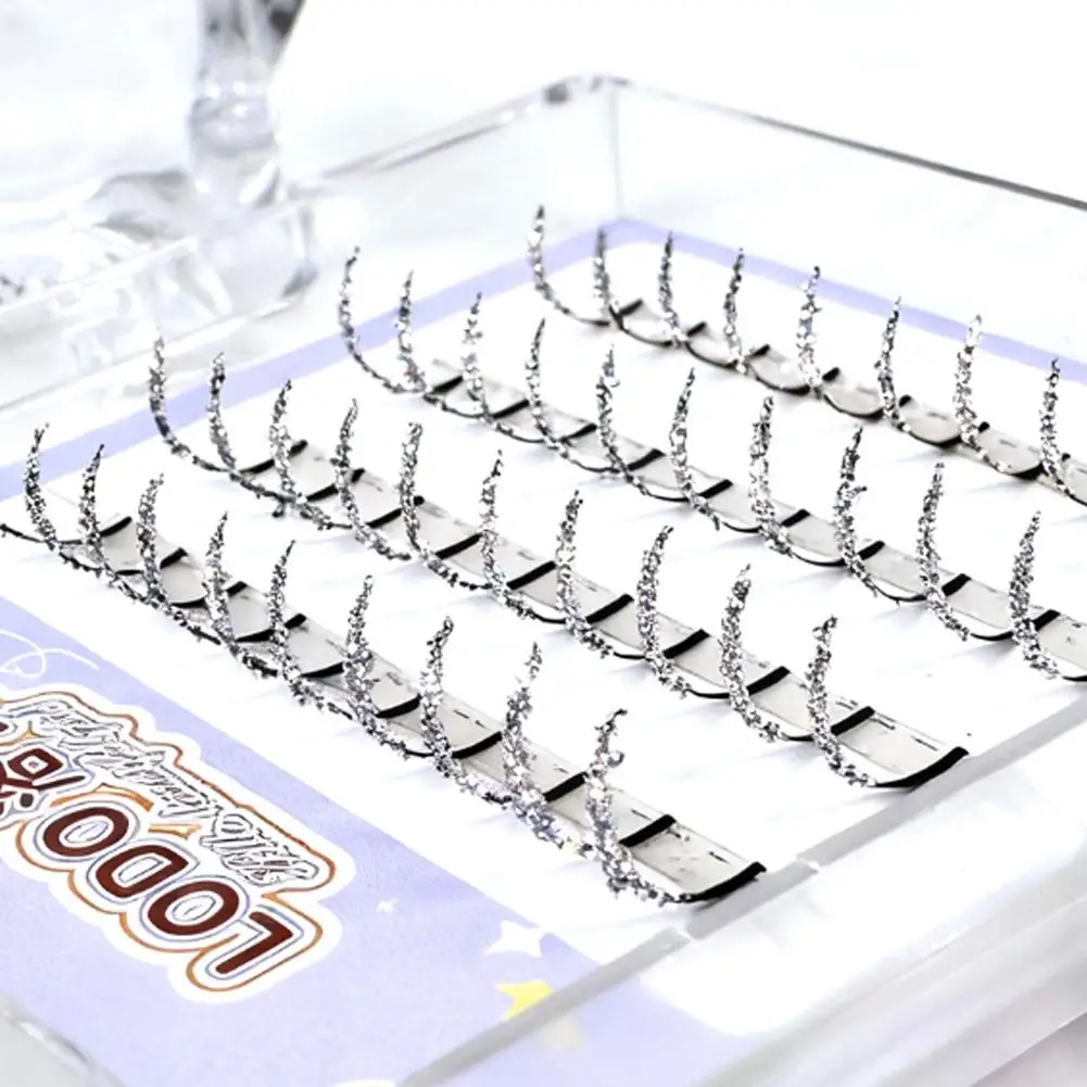 Faux cils C Curl neige rêveur fée cils naturel maquillage des yeux agrandir les yeux Festival de noël outil de maquillage