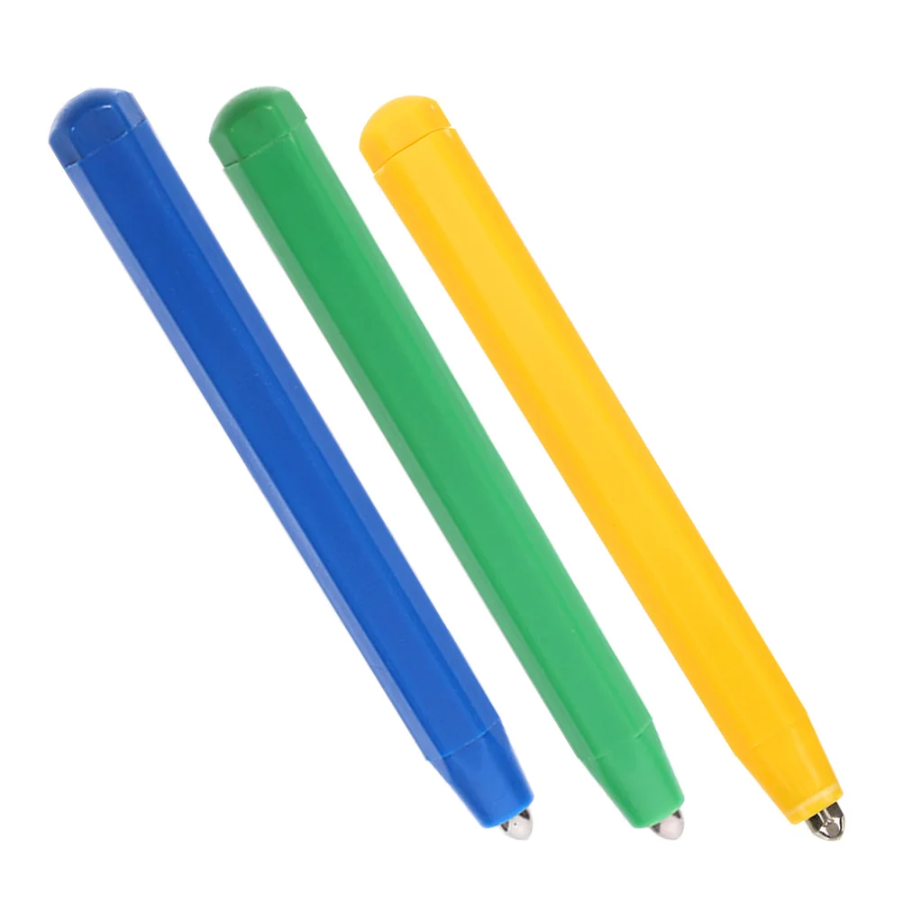 3 Pcs Magnetic Drawing Pen Stylus Painting Board Replacement Pens Replacements Plastic Writing