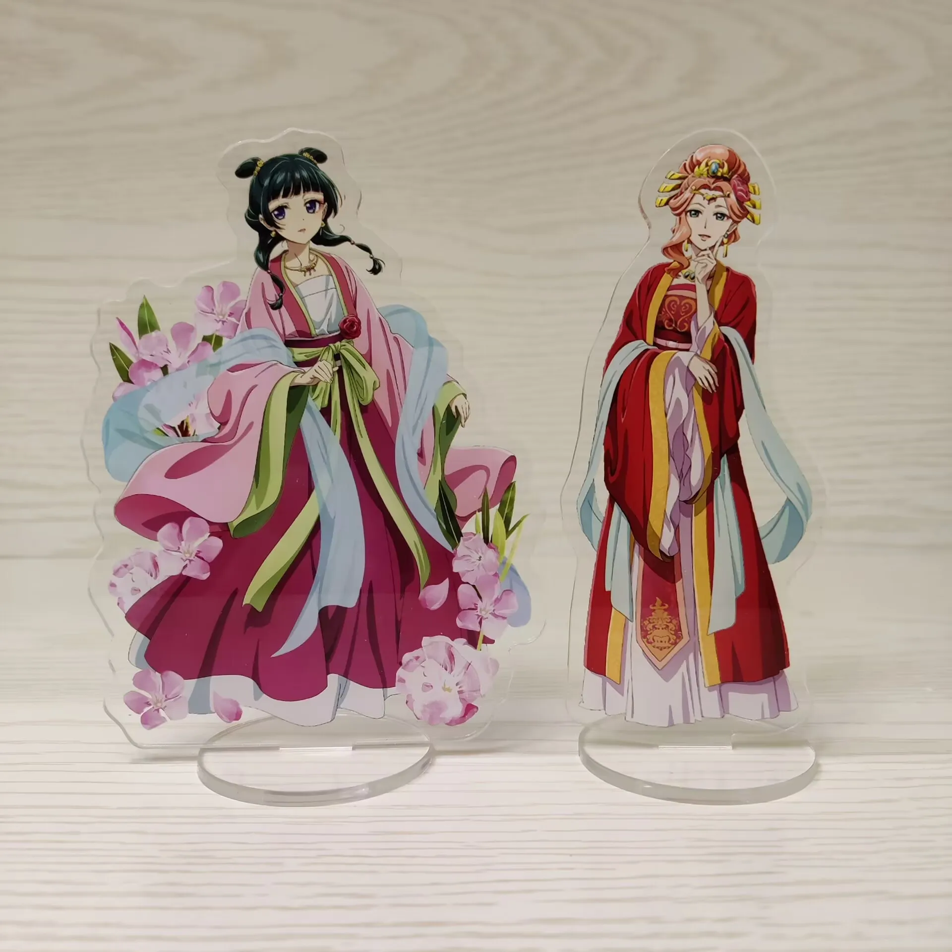 The Apothecary Diaries Figuras de anime Maomao Jinshi Acrílico Stands Modelo Placa requintada Decoração de mesa Sinal de pé Presente de aniversário