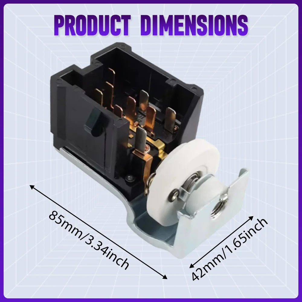 E7TZ-11654A 9 Pins Headlight Switch For Ford F-150 F-250  F-350 Ranger Bronco Explorer Aerostar E150 E250  E350 E450 E550