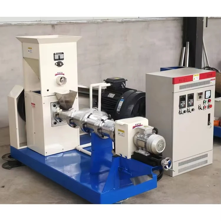 New Stainless Steel Automatic Pet Cat Kibble Animal Feed Making Extruder Production Line 2 Ton/Hour High Productivity Pellet view 3