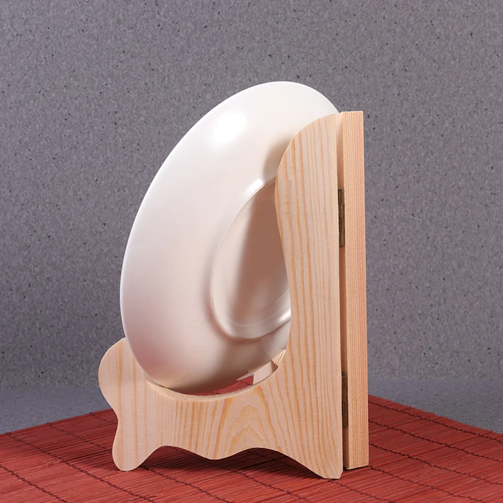 Soporte de placa con marco de fotos, soporte de escritorio para Monitor, letrero de madera para exhibición de libros, imágenes, 2 uds.