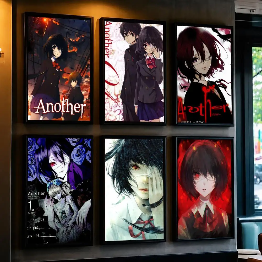 anime A-Another-R Poster Decorative Wall Art Sticker for Cafe Office Bedroom and Living Room