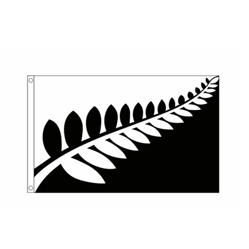 

90*150CM Polyester New Zealand Leaf Banner Flag Home Party Garden House Decor