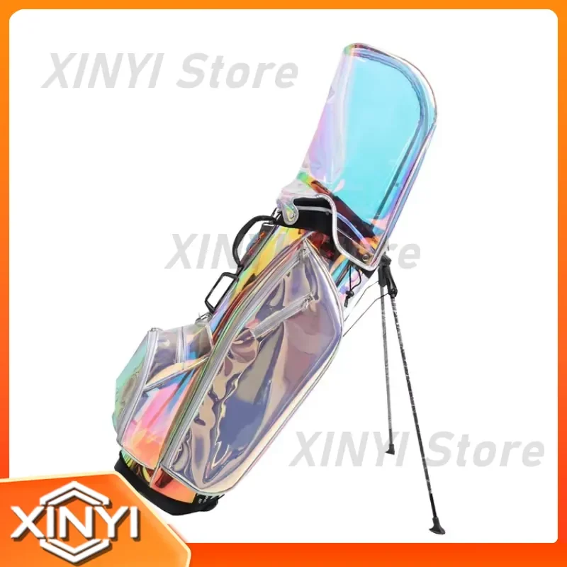Golf Bag for Women Lightweight Stand Bag with Colorful Design for Golf Clubs and Golf Balls Korean Style