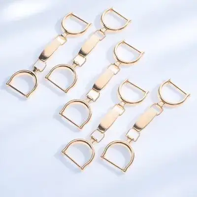 

5Pcs Shoe Chain Buckles Alloy Stylish Decorative Buckle for DIY Shoes Bag Clothes Accessories Fashion Chain Decoration