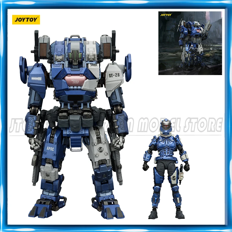 

JOYTOY 1/25 Action Figure APOC Series Crusher Rapid Assault Mech ST-8628 UNSC Assaulter Fjord figures Toys