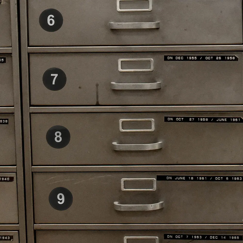 

10-листые наклейки с номерами, водонепроницаемые самоклеящиеся круглые этикетки, прозрачные смелые цифры для ящика для хранения, классификационный почтовый ящик для офиса