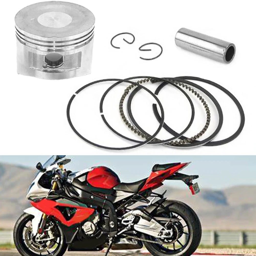 For Piston Kit 77mm for GX270 and 177F Motorcycle Engines Designed for Air Cooled and Oil Cooled Engine Builds