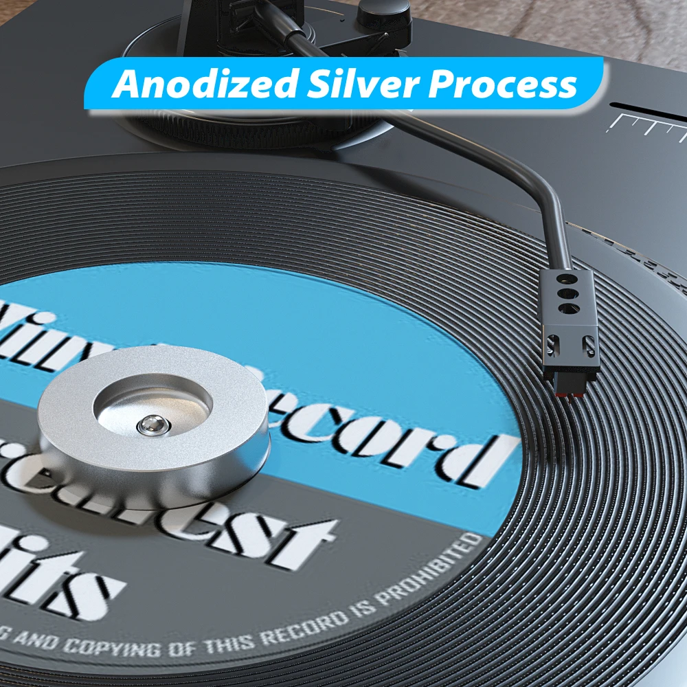 7 Inch EP Vinyl Record 45 RPM Adapter Record Turntables Player Accessories Center Adapter