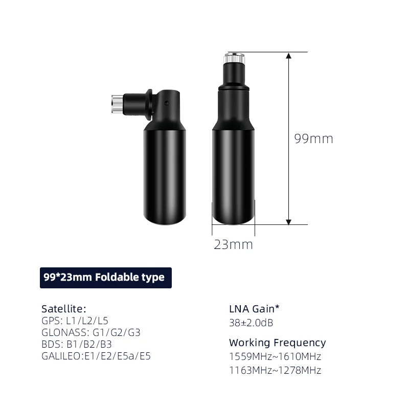 HONGXIN High-Precision Helical Antenna Series, Easy Installation, Multiple Frequency Bands, Universal for All Types of Drones