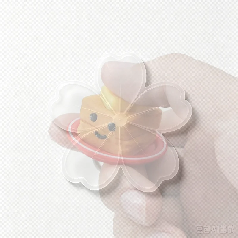 3D Printed Foods Clicker Keychain Simulation Cake Chocolate Pendant Decompress Keyring Stress Relief Toy