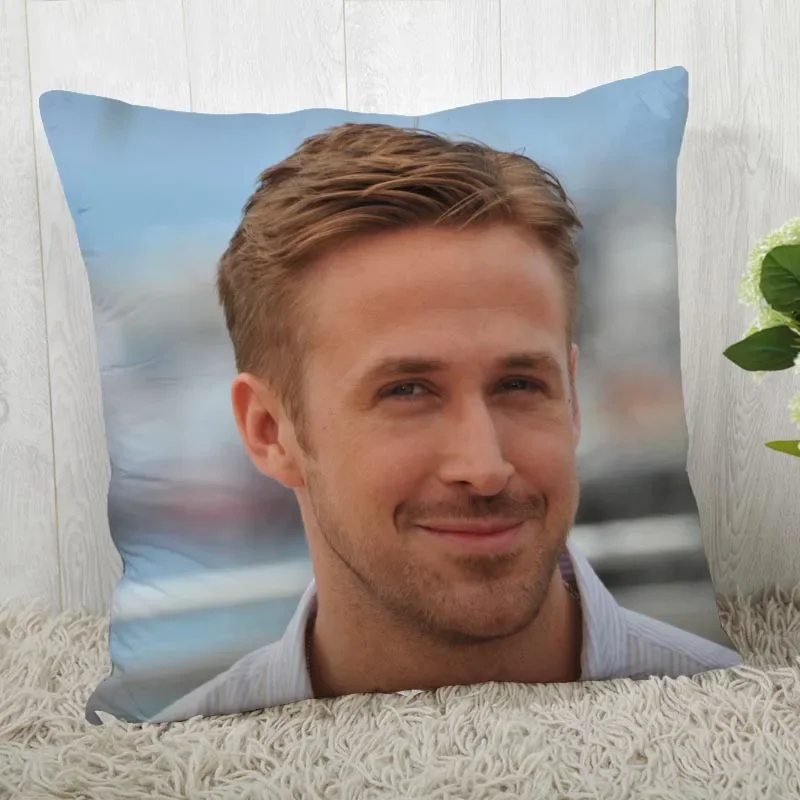 Ryan Gosling Pillow Cover Customize Pillowcase Modern Home Decorative Pillow Case for Living Room