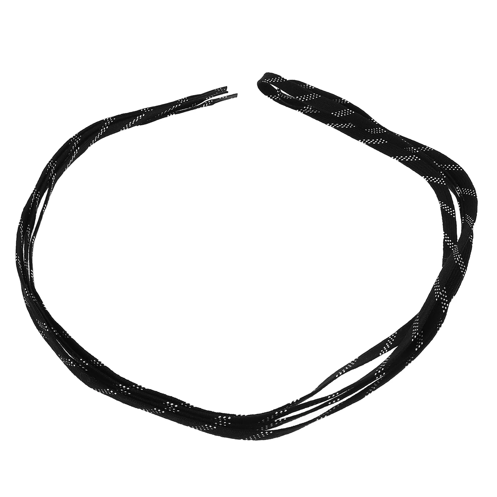 

1Pair Durable Flat Ice Skate Laces Anti-Slip Hockey Skates Accessories Wear-Resistant Shoelaces Sports Supplies