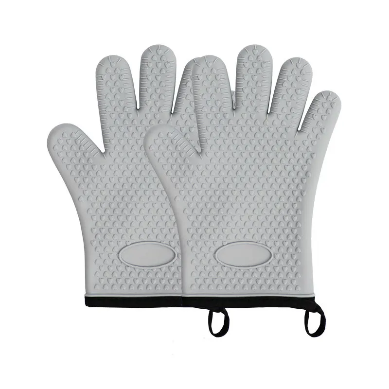 

1 ручная выпечка, силиконовые перчатки, перчатки для микроволновой печи, кухонные Нескользящие силиконовые перчатки для гриля, кастрюли, силиконовые перчатки