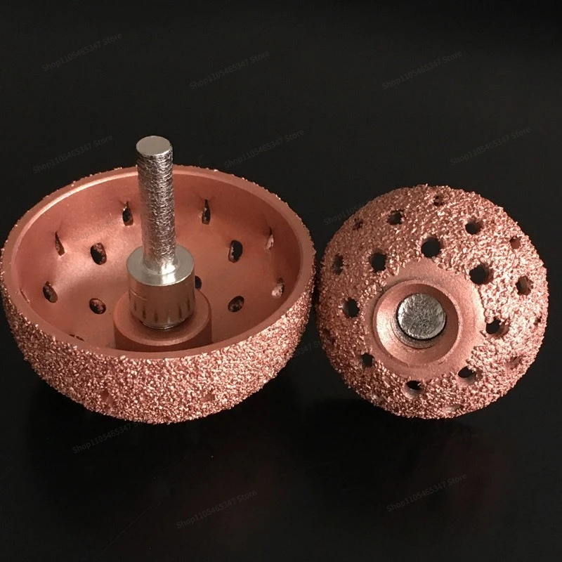 For Tire Repair Tool Tungsten Steel Bowl Grinding Wheel 42 Mm, Diamond Alloy Grinding 8003-03.
