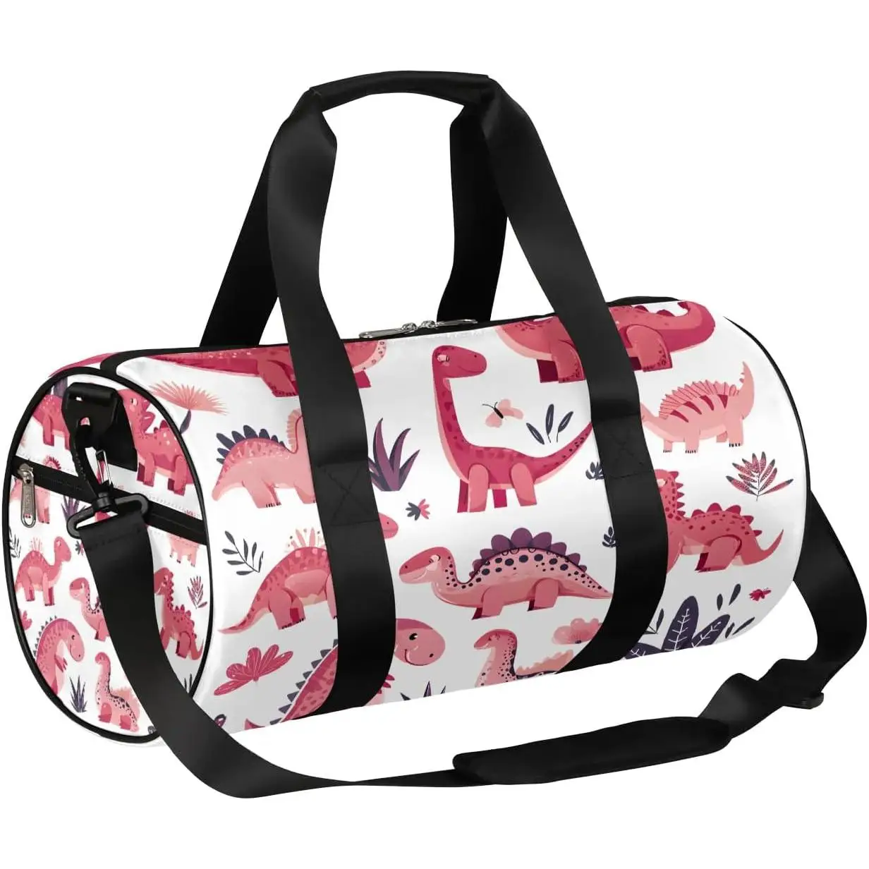 

Cute Dinosaur Travel Duffle Bag Gym Bag for Women Men Lightweight Carry on Duffel Bag for Sports Gyms Weekend Getaway
