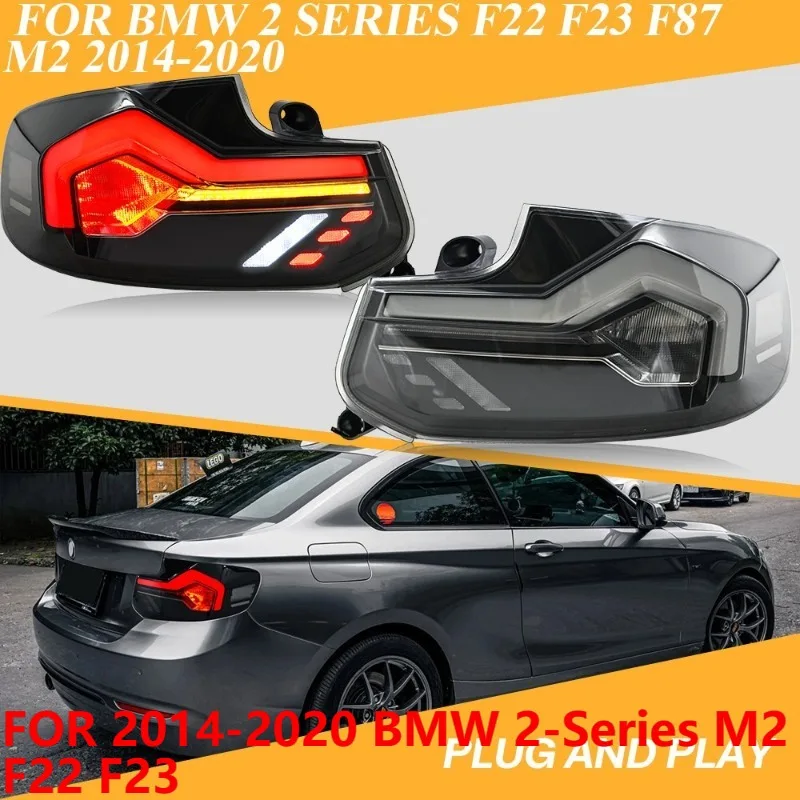 

Для BMW 2-й серии M2 F22 F23 2014-2020 гг. Пара светодиодных последовательных задних фонарей