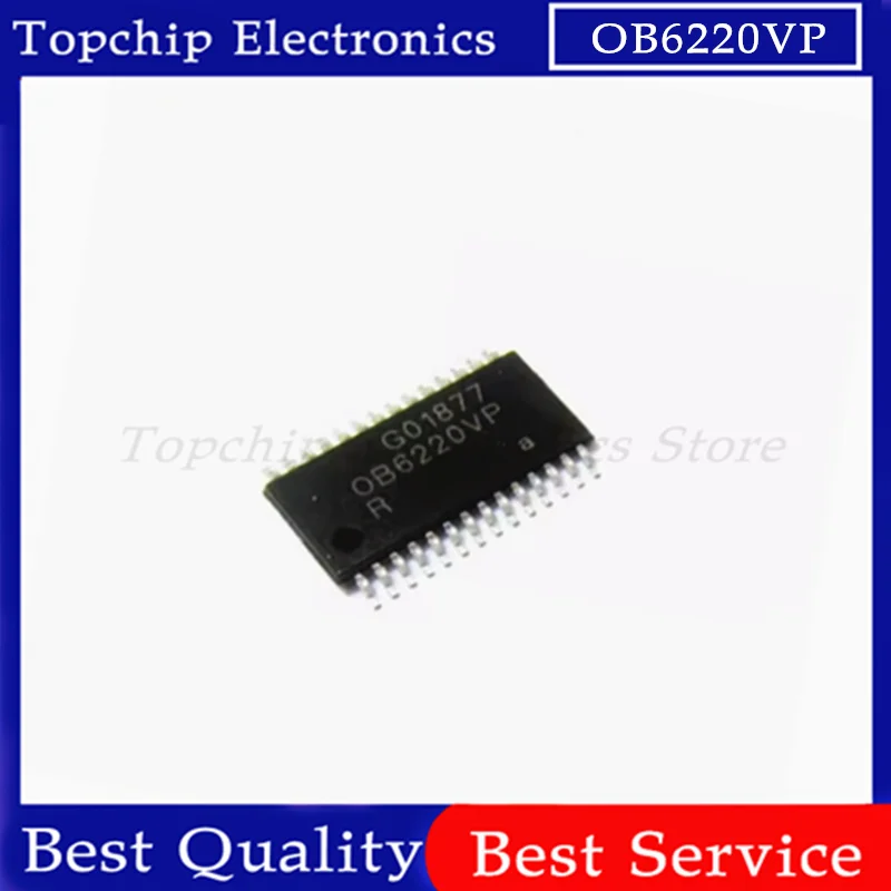 5pcs OB6220VP OB6220 TSSOP-28