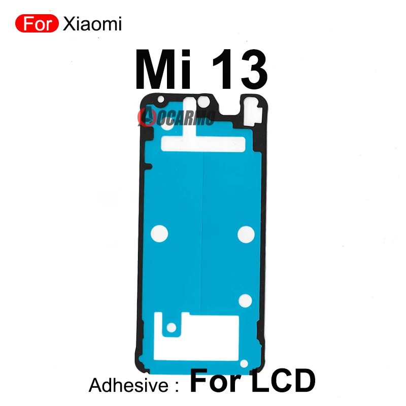 For Xiaomi 13 Ultra 13U Mi 13 Front LCD Sticker Back Cover Rear Door Adhesive Glue Replacement Part