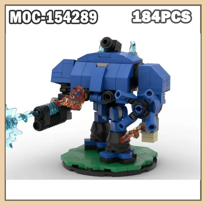 

MOC-154289 Военный танк War40k Redemptor Dreadnoug Строительный блок Сборка Игровая модель Совместимые кирпичи Дети Подарки для взрослых 655 шт.
