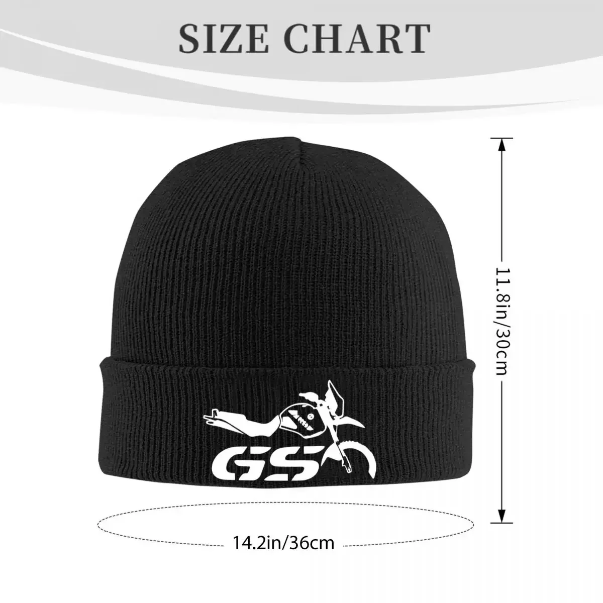 Motorbike R1100 GS Knitted Caps Women's Men's Skullies Beanies Autumn Winter Hat Acrylic R850 GS Art Warm Melon Cap