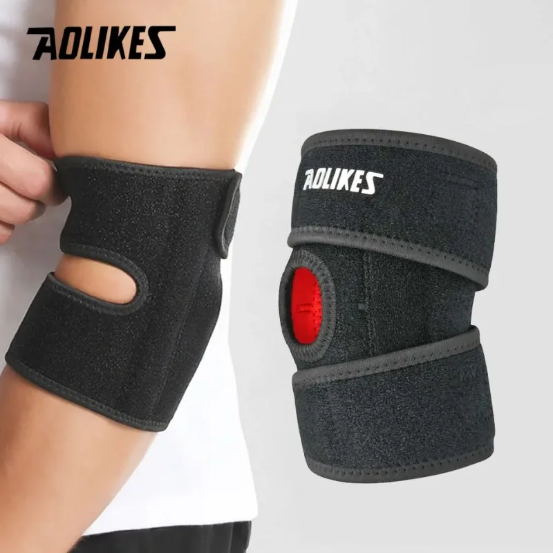

1PC Elbow Brace Elastic Band Wrap Arm Brace Adjustable Arthritis Bandage Muscle Protective Elbow Support Tendonitis Belt