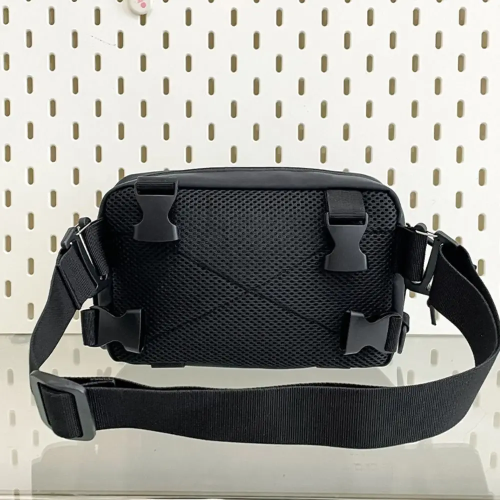 กระเป๋าเป้สะพายหลังแบบปรับได้สำหรับวิ่ง ทำจากไนลอนกันน้ำ กระเป๋าคาดอกสำหรับเล่นกีฬา ความจุขนาดใหญ่ ทนทาน เหมาะสำหรับตั้งแคมป์ กระเป๋าคาดเอวสำหรับใส่โทรศัพท์