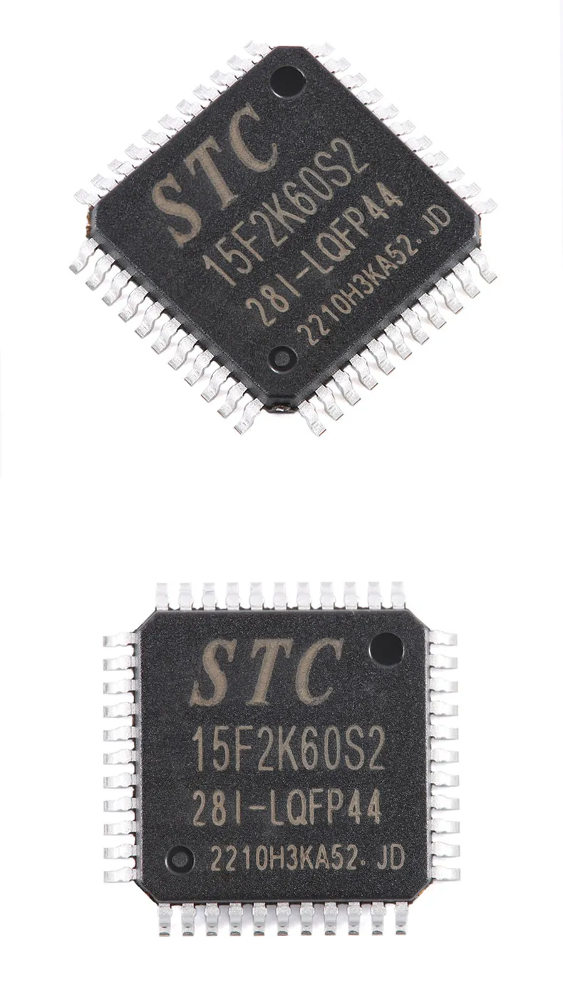 5pcs STC15F2K60S2-28I-LQFP44 STC15F2K60S2 SMD Enhanced 1T 8051 Microcontroller MCU IC Chip For Embedded Industrial Control