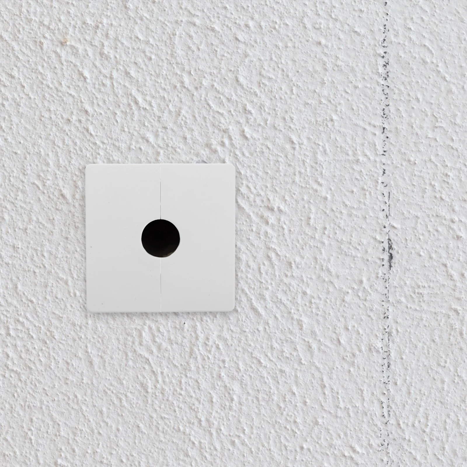 

Wall Hole Blocking Cap Square Self-adhesive Pipe Cover White Durable Reliable Practical Fit Application Gardening Supplies