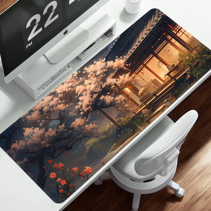 

Простой коврик для мыши с рисунком масляной живописи, большой размер, для мужчин и женщин, для офисного компьютерного стола, для общежития, студенческий коврик для клавиатуры и мыши