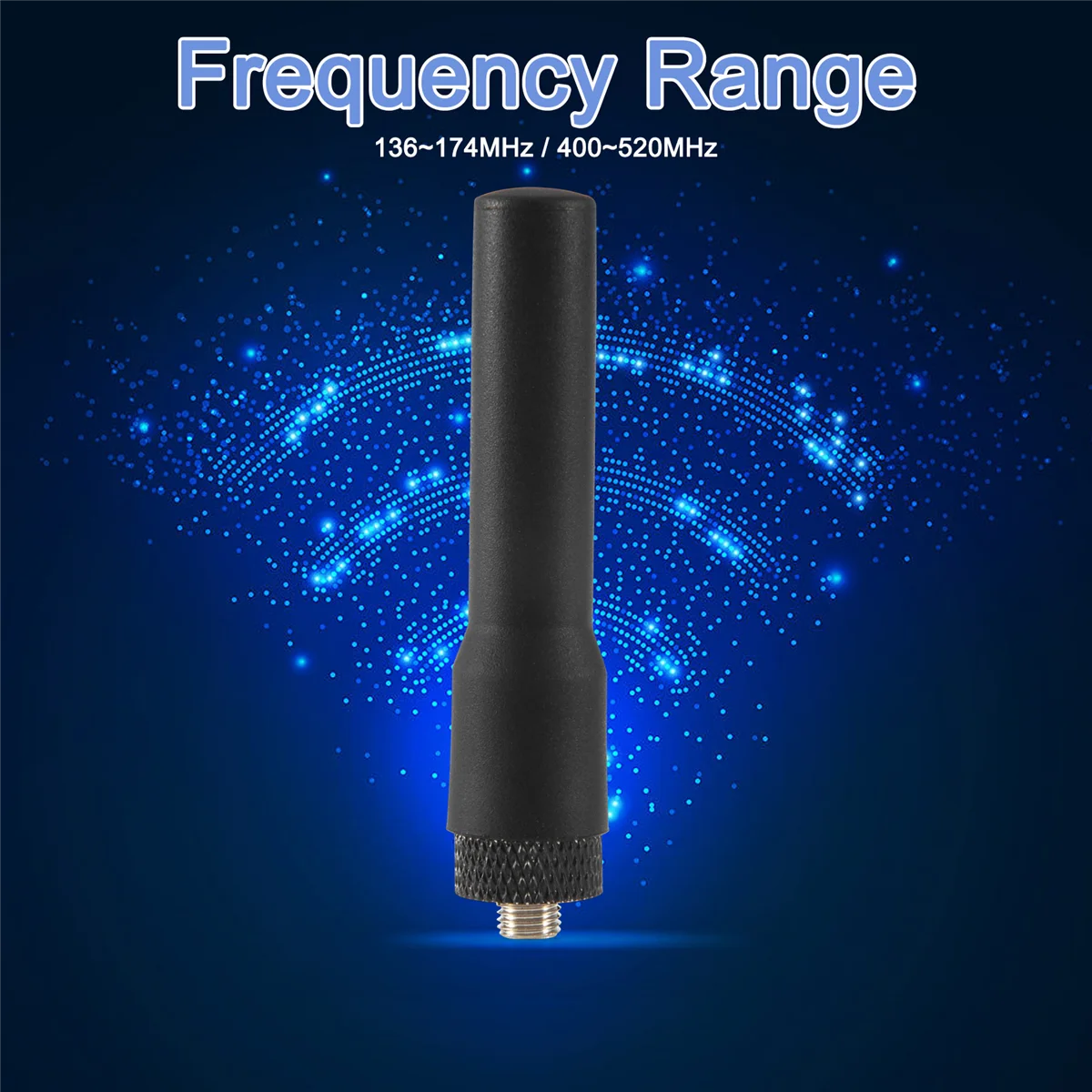 A44TSF20 Двухдиапазонная мягкая антенна SMA-F для BAOFENG UV5R UV5RA/Plus BF888s, черная, новая