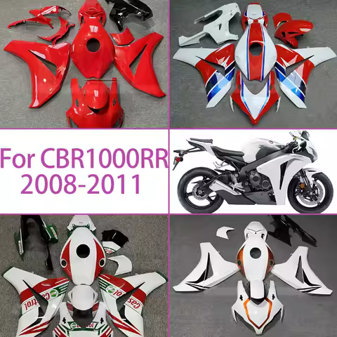 High-Quality Injection Molded Fairing Kit For Honda 2008-2011 CBR1000RR Fairings Motorcycle Bodywork Set 08-11 CBR 1000RR