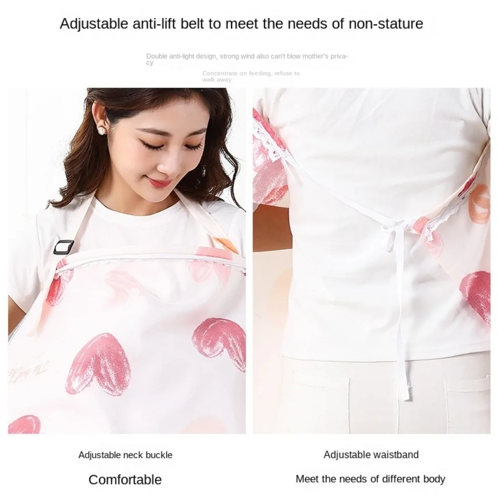 Mesh Breastfeeding Cover Cartoon Cotton Outdoor Nursing Towel Nursing Apron Baby Stroller Mesh Cover Baby Stroller Blanket