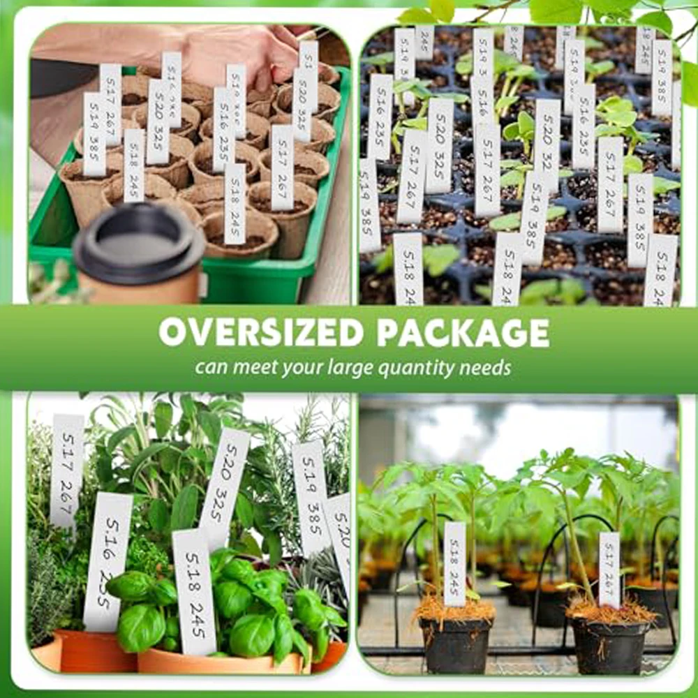 نبات الحديقة البلاستيكي ل ابل ، ملحقات نباتية ، أواني زهور ، علامات الحضانة ، صينية ل ابيل ، أداة تصنعها بنفسك ، من من من من من البلاستيك #5