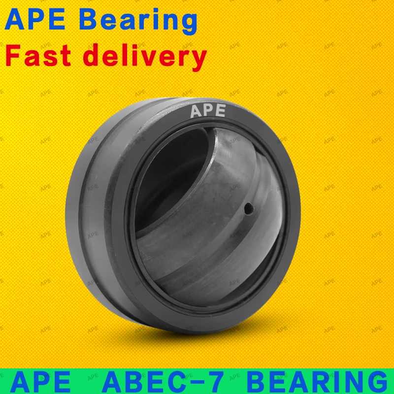 1pcs ABEC-7 Germany APE Bearings GE4 GE5 GE6 GE8 GE10 GE12 GE15 GE17 GE20 GE25 GE30 GE35 E ES -2RS Spherical Plain Bearing