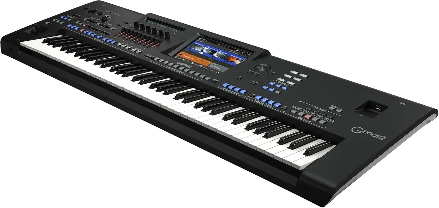 

Yamaha GENOS2 76 Key Flagship Arranger Keyboard with Voice Style Library Chord Looper and 9 Inch Touch Screen