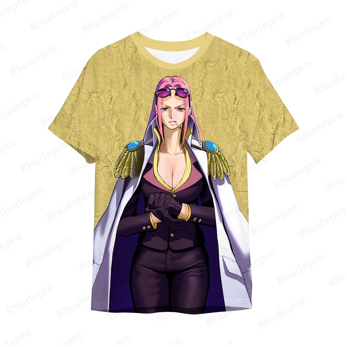 Summer 2024 Hot Japan Anime ONE PIECE Men's 3D Printing Cosplay t-shirt Women's And Children's Street T-shirts Unisex Large Top