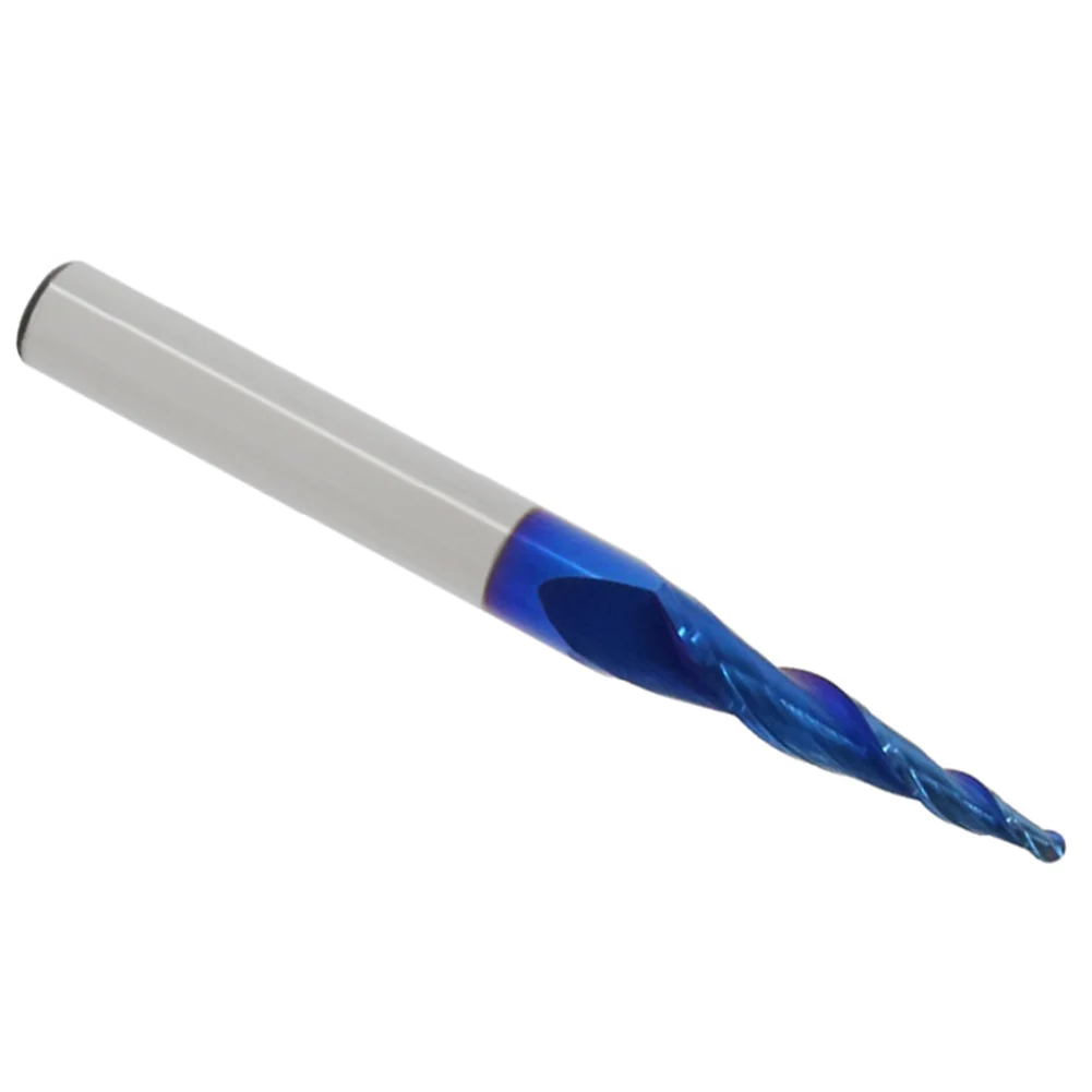 Ferramenta de roteamento de metal resistente essencial de usinagem CNC que mede um comprimento impressionante de quatorze polegadas com lâminas duplas