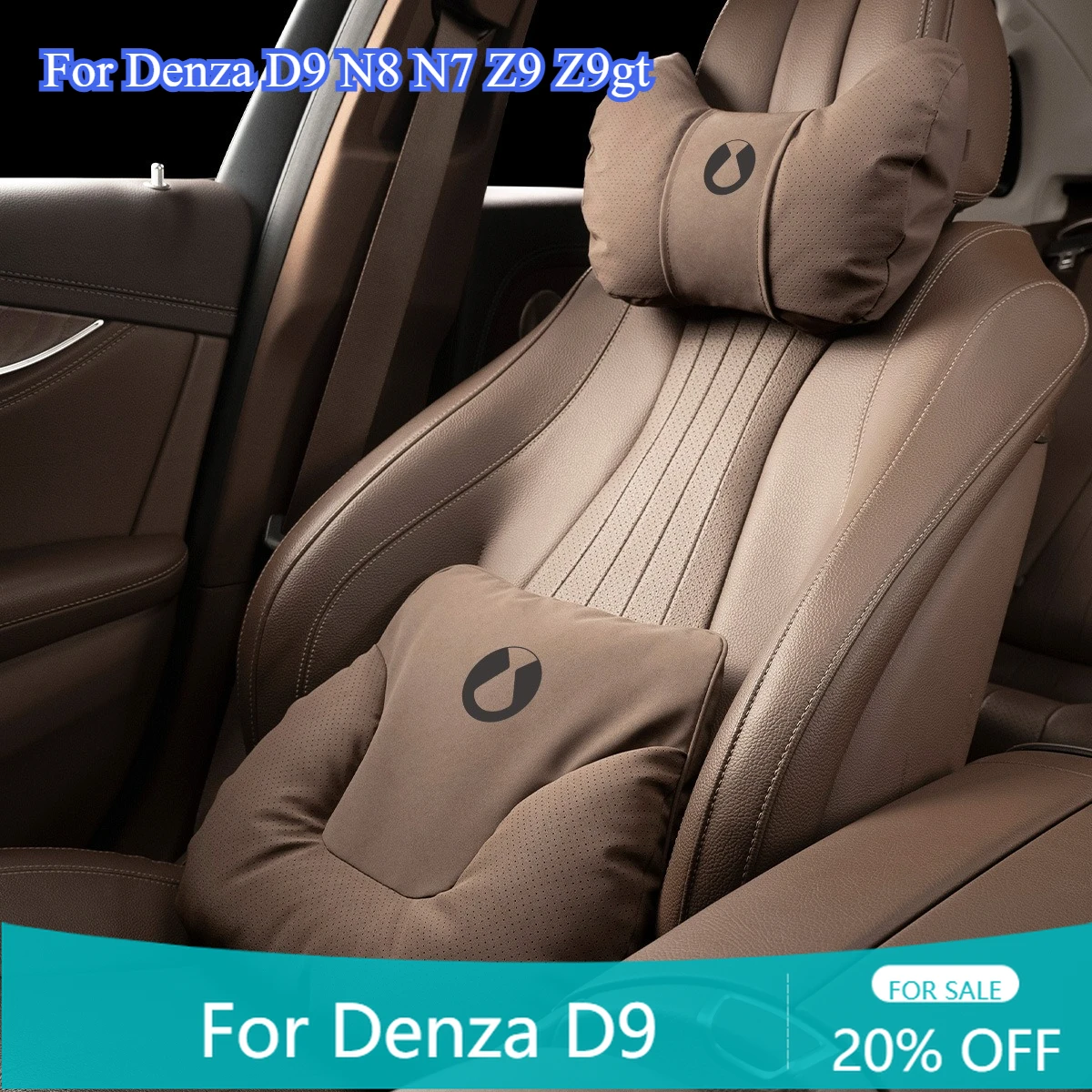 Headrest Pillow Lea…