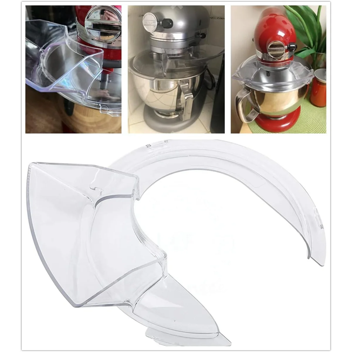 

Аксессуары для миксеров для подставки с наклонной головкой 4,5-5QT, аксессуары для миксеров, чаша для смешивания + кронштейн для защиты от сброса, можно мыть в посудомоечной машине